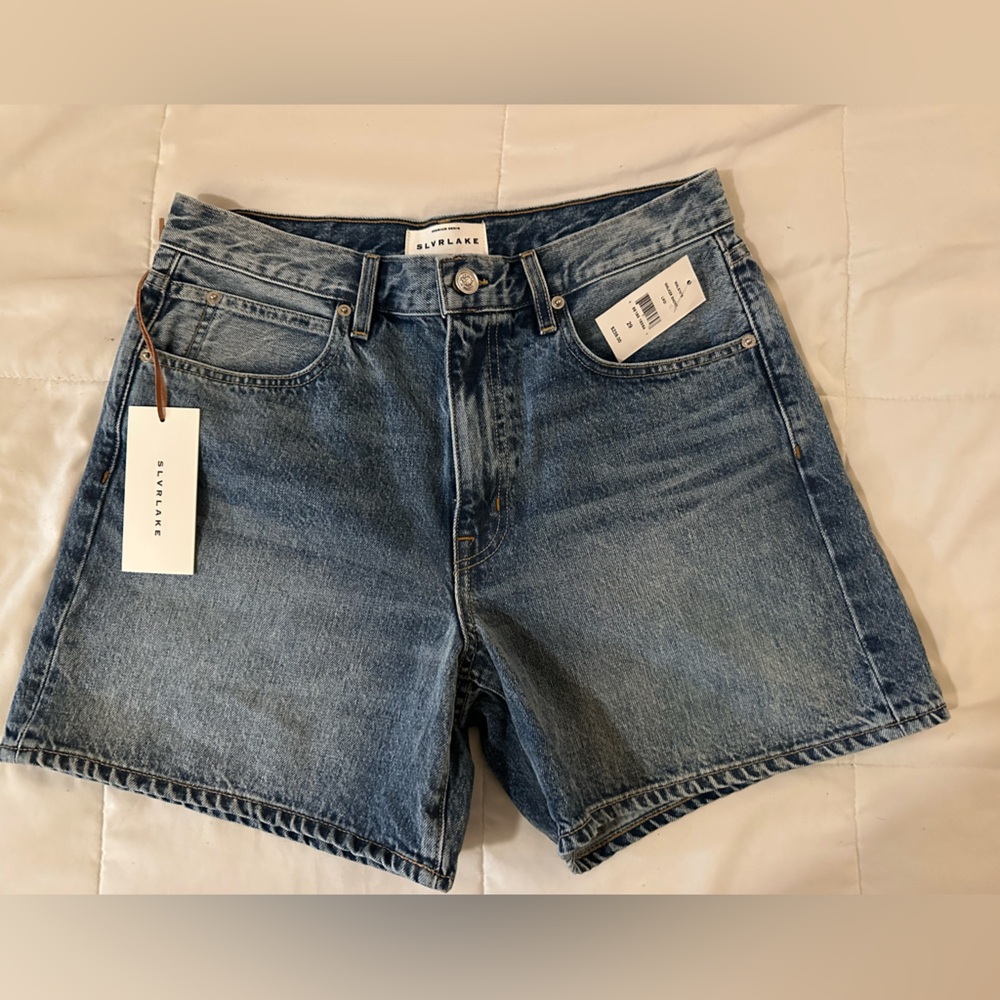 SLVRLAKE Blue Jean Shorts